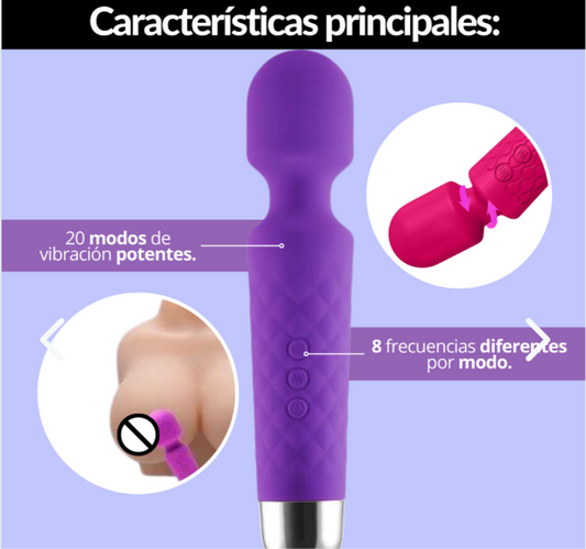 Vibrador Masajeador Clítor Grande HIT027